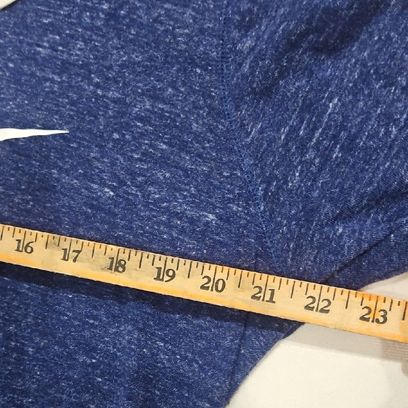 Nike Heathered Blue Pullover Kangaroo Pocket Hoodie sz XL - Picture 5 of 6